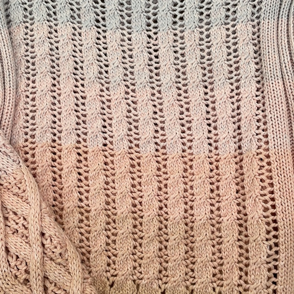 NWT John & Jenn ombré sweater - Picture 2 of 4